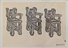 Linolschnitt Turk Druck