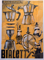 Bialetti Zeichnung Turk