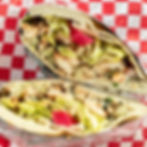 Hot Chicken Pita Sandwich