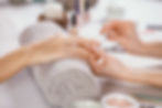 Natural nail care service at Shape Nail Lounge in Georgetown, ON