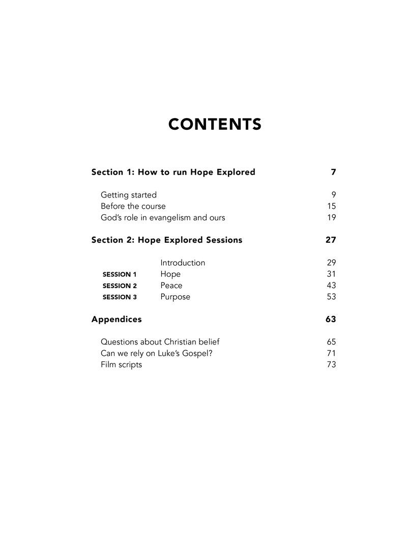 Thumbnail: Hope Explored Leader's Handbook ~ Rico Tice