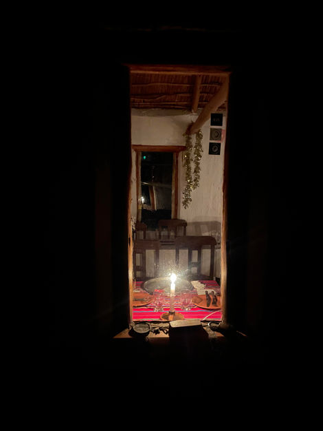 dîner aux chandelles, isla del sol