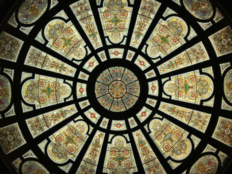 rotunda's dome, grand army of the republic memorial hall