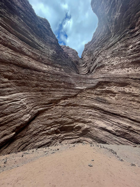 anfiteatro, quebrada de las conchas
