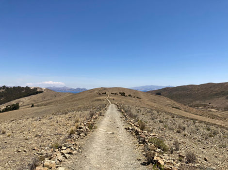 sentier inca, isla del sol