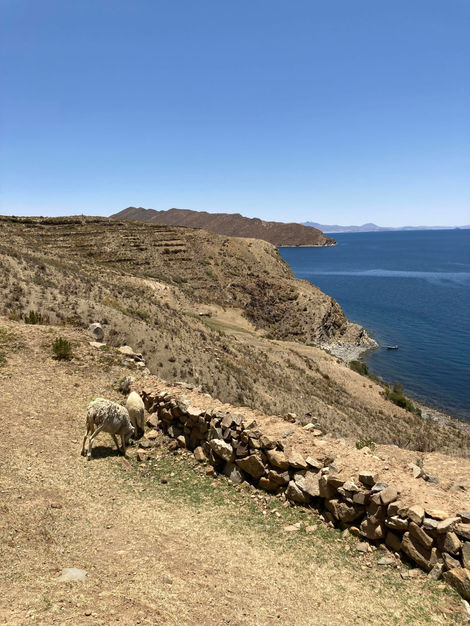 chemin de crête, isla del sol