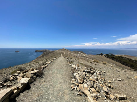 sentier inca, isla del sol