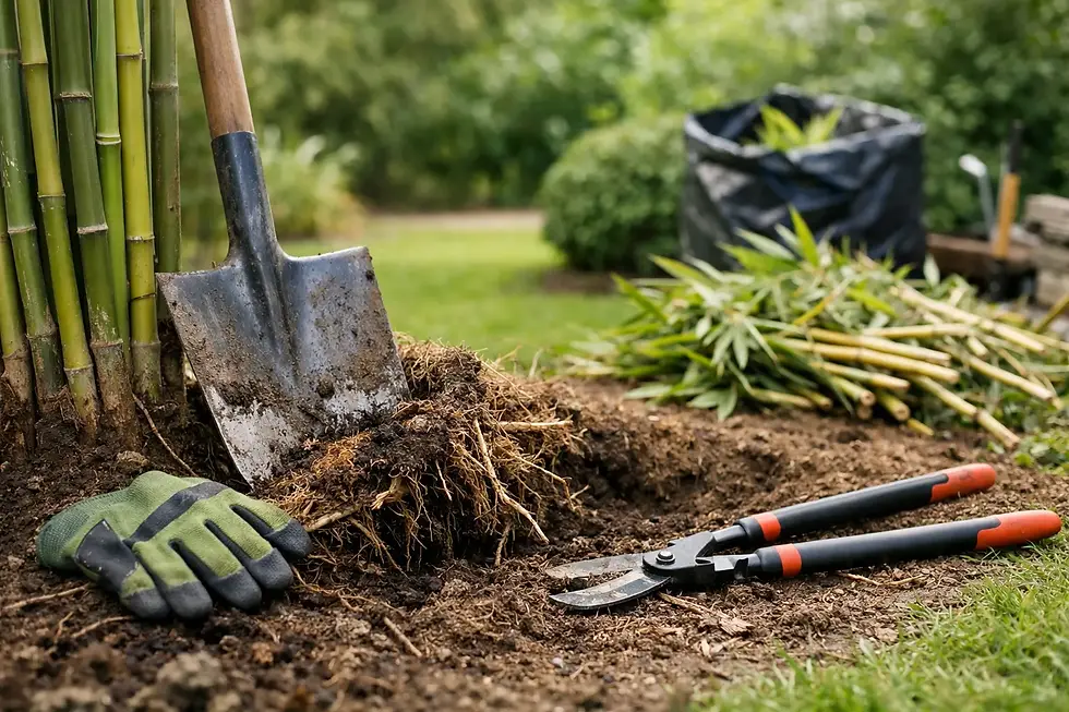 www.thebambooman.co.uk Bamboo Removal Tips