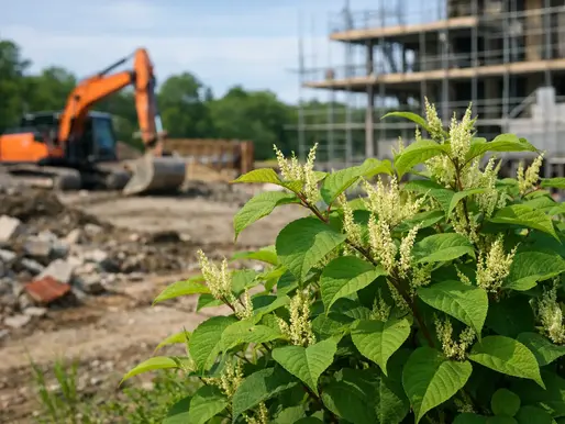 Knotweed on Development Site Risk Assessment