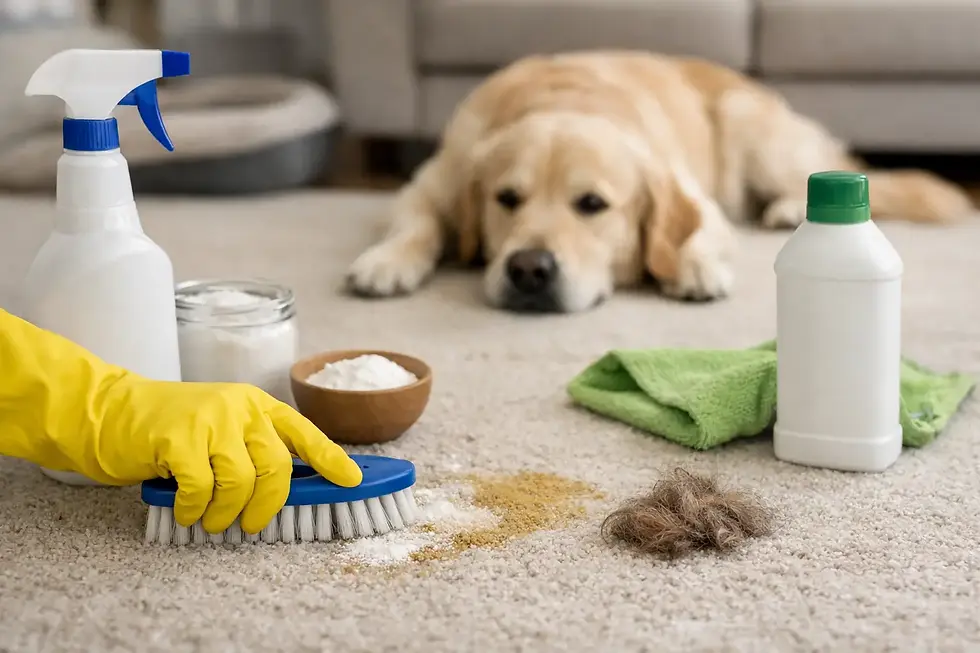 How to Get Pet Odours Out Carpets