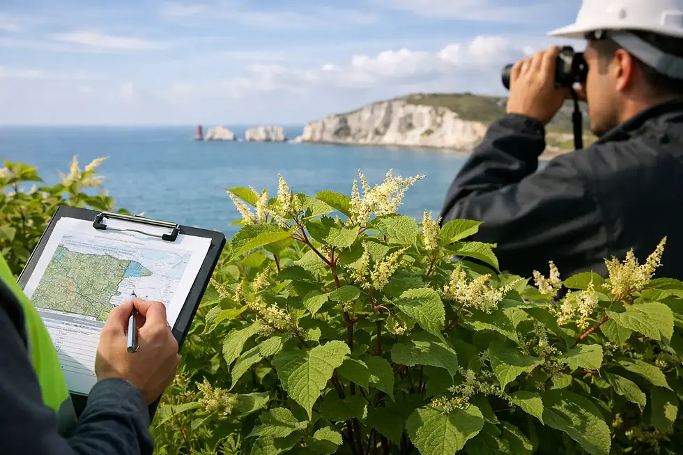 Japanese Knotweed Management Plan Isle of White