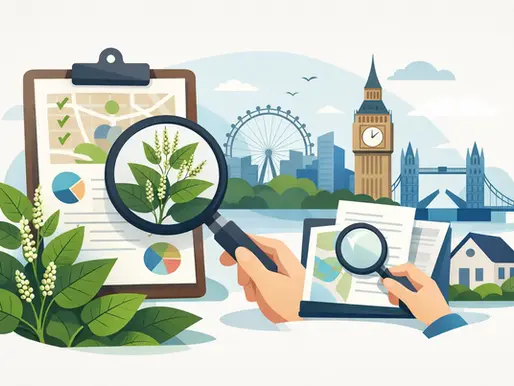 How to Review a Knotweed Survey in London