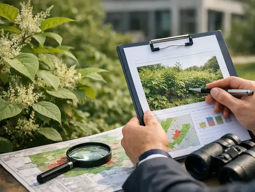 What a Knotweed Survey Report Should Show