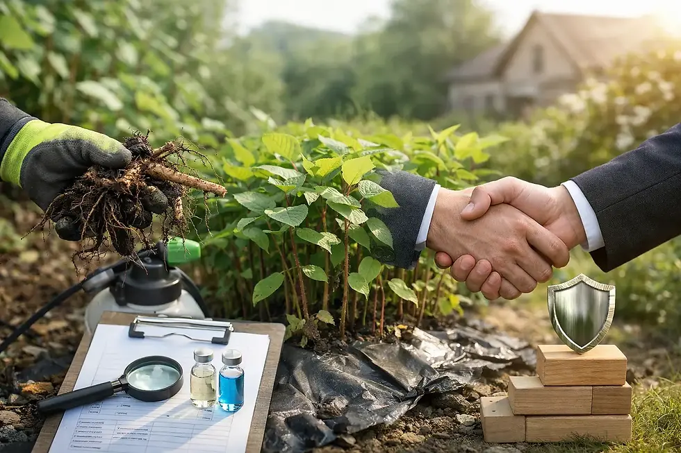 5 Year Japanese Knotweed Plan With 10 Year Guarantee