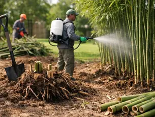Bamboo Removal, Treatment Plan and Guarantee