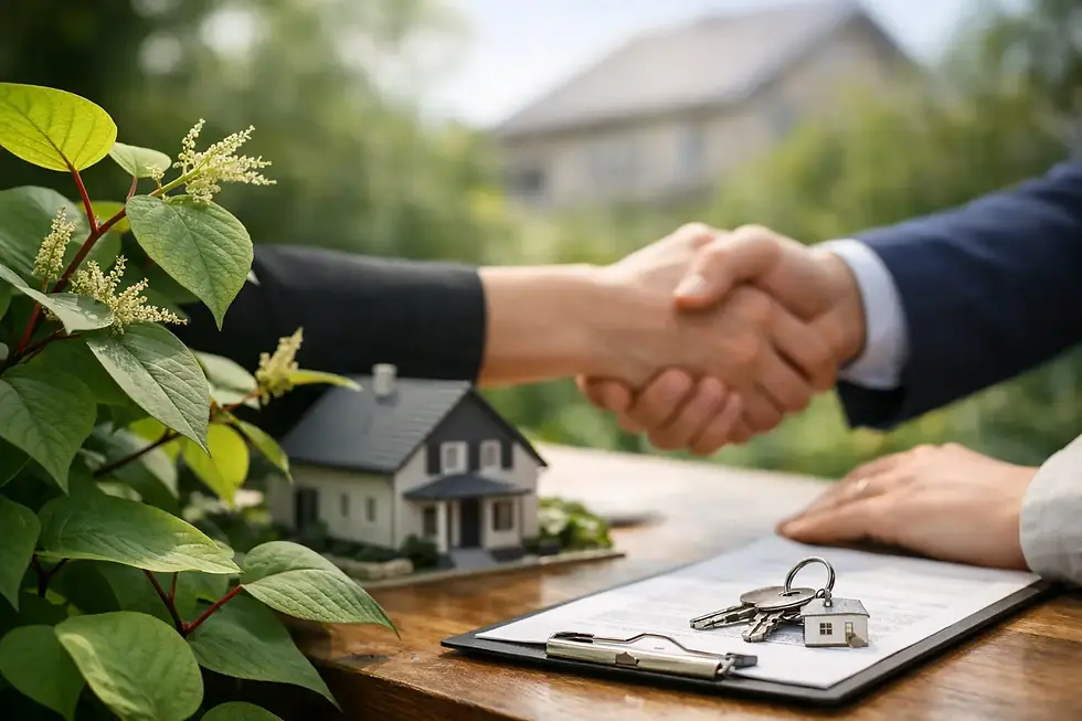 A Case Study of Knotweed Resolved Before Exchange
