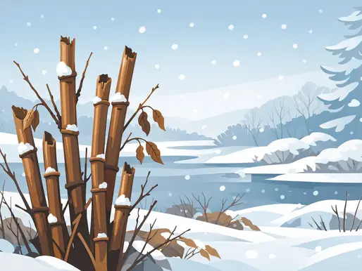 Winter Knotweed Canes: What to Look For