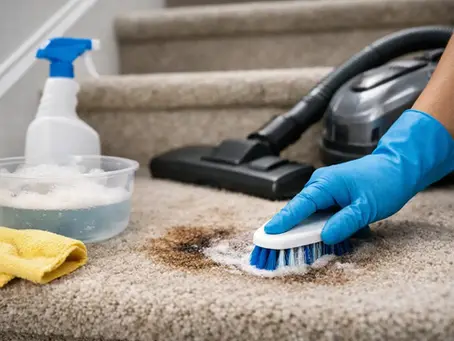 How to Clean Stained Stairs Carpet Properly