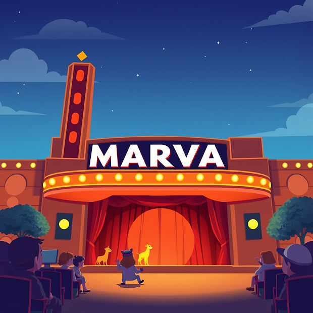 Movie theater called MARVA with a live show of _Lion King_ playing in April.jpg