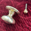 Thumbnail: Large Antique Brass Front Door Knob Reclaimed Period Victorian Edwardian Metal