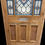 Thumbnail: Large Edwardian Stained Glass Front Door Old Antique Period Reclaimed Refurb