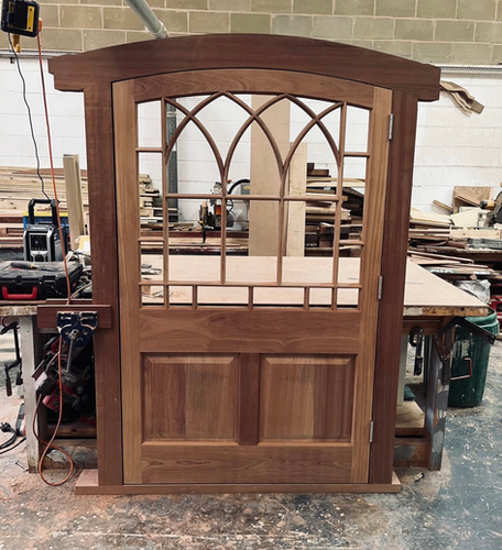Bespoke Tudor Arched Doors Frames Panels Made To Order 250 Deposit Oak ...