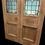 Thumbnail: Victorian Stained Glass French Front Doors Reclaimed Period Old Antique Lead