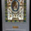 Thumbnail: Rare Victorian Hand Painted Stained Glass Front Door Antique Reclaimed Refurb