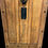 Thumbnail: Large Solid Oak Front Door Old Antique Period Reclaimed Glass Cast iron Refurb