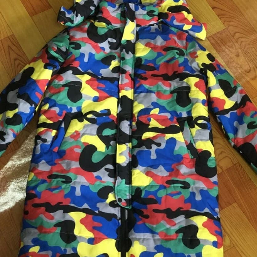 Thumbnail: Womens Winter Long Down Jacket 