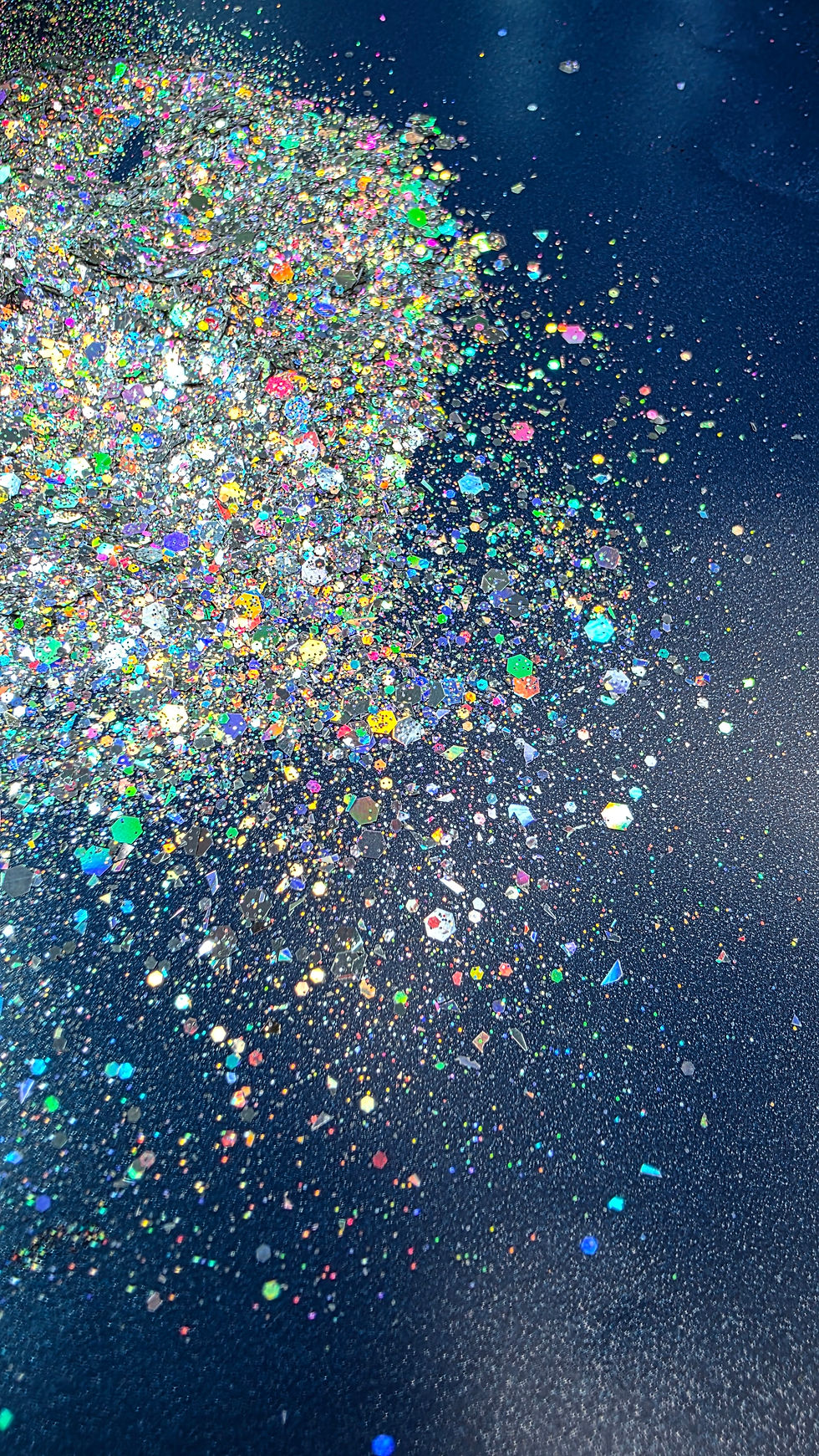 Thumbnail: SPECTRA   Super Charged Holographic Silver Glitter Mix 2oz Bottle
