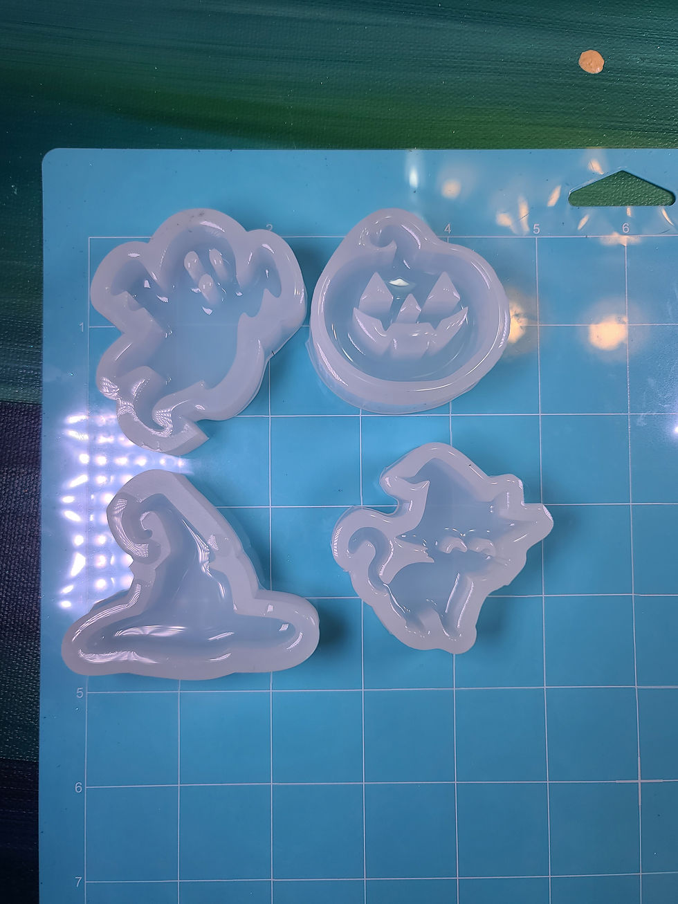 Thumbnail: MINI MOLD Set Spooky Mini molds set Mini Ghost Mini Cat Mini Witch Hat Mini Pum