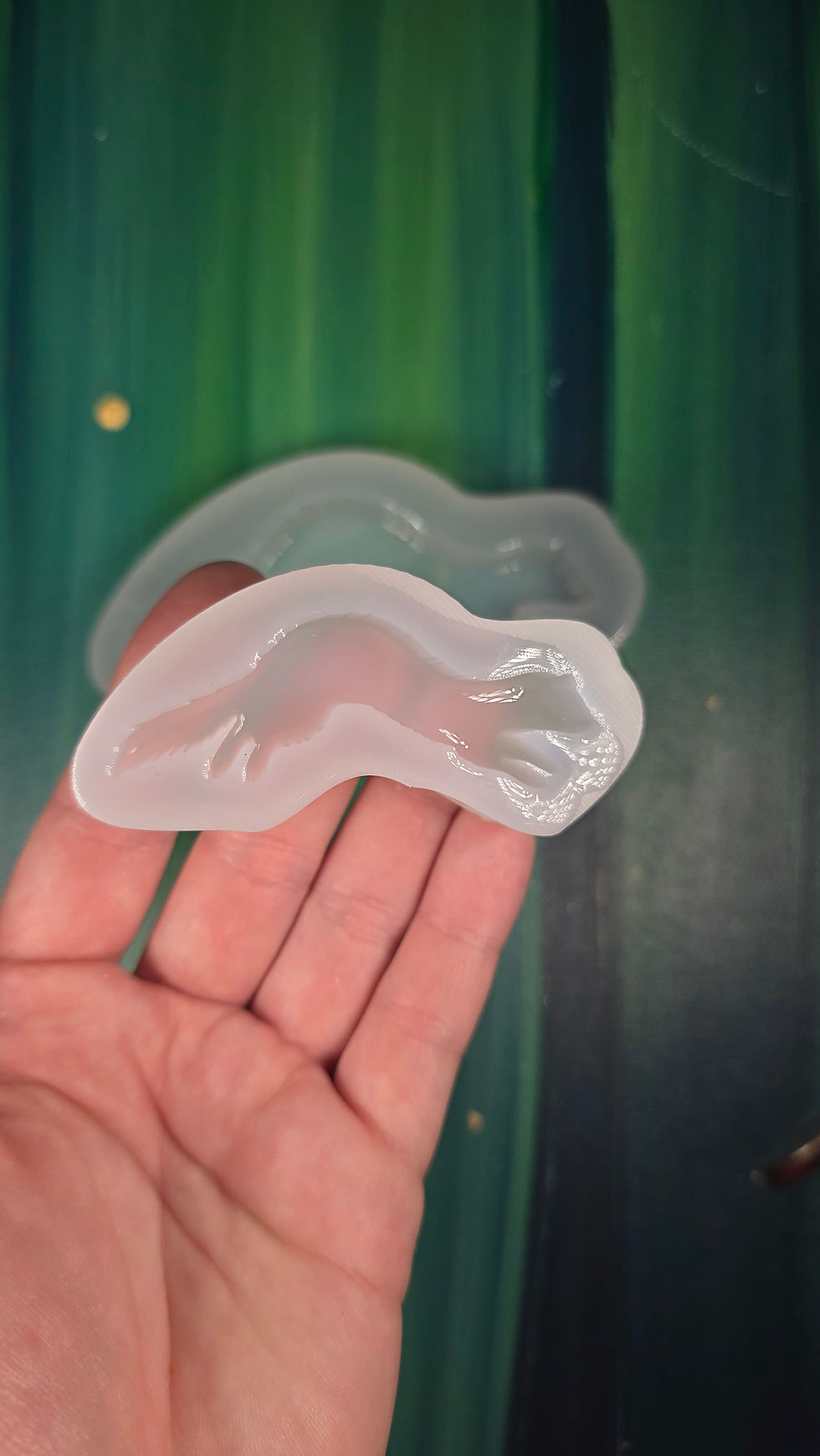 Thumbnail: Ferret Glossy Handmade Silicone Mold Choose Size