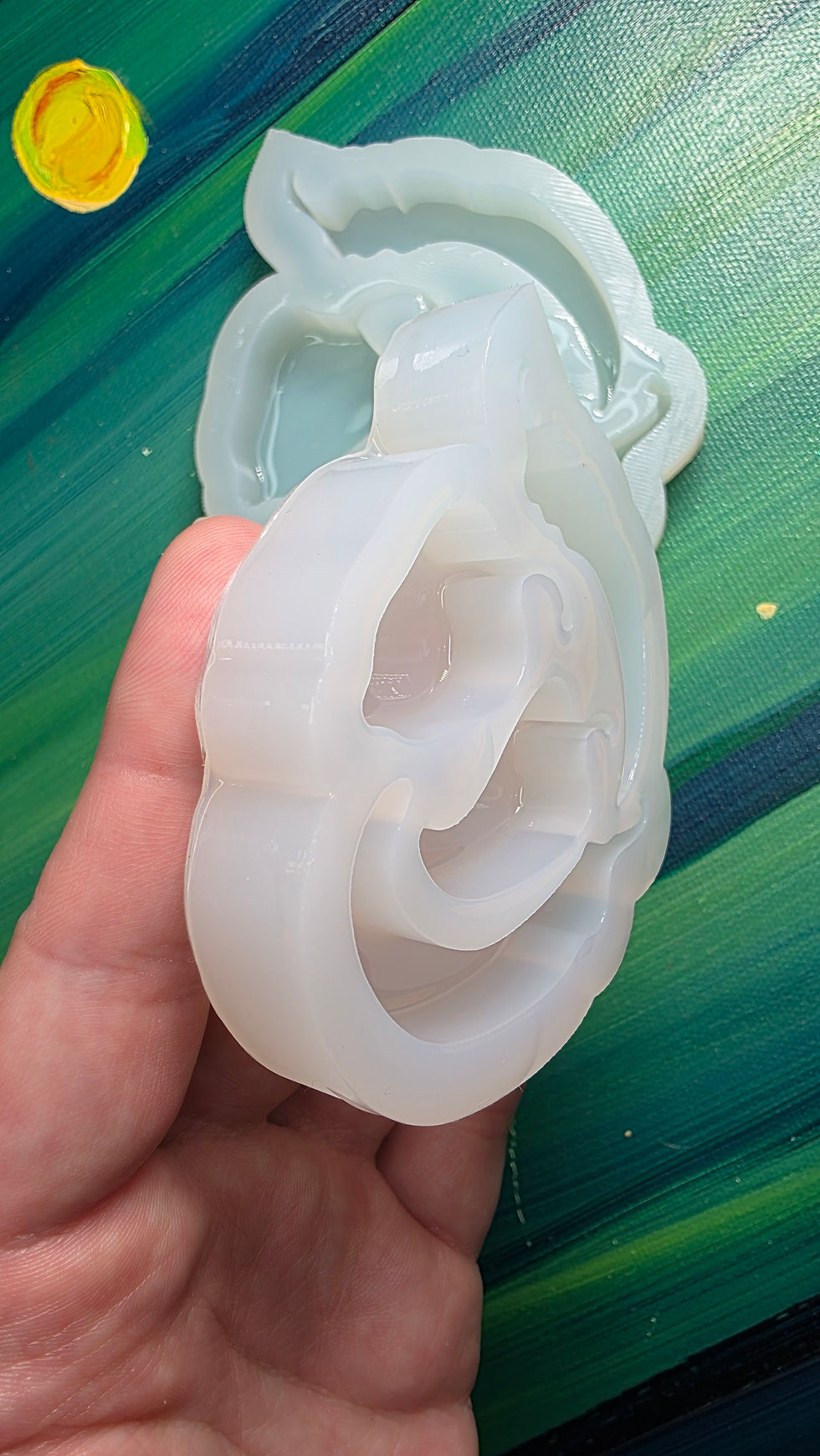 Thumbnail: Pepper Palette Mold Glossy Handmade Silicone Mold Choose Size