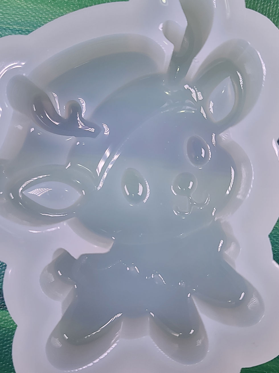 Thumbnail: Reindeer Glossy Standing 3D Handmade Silicone Mold