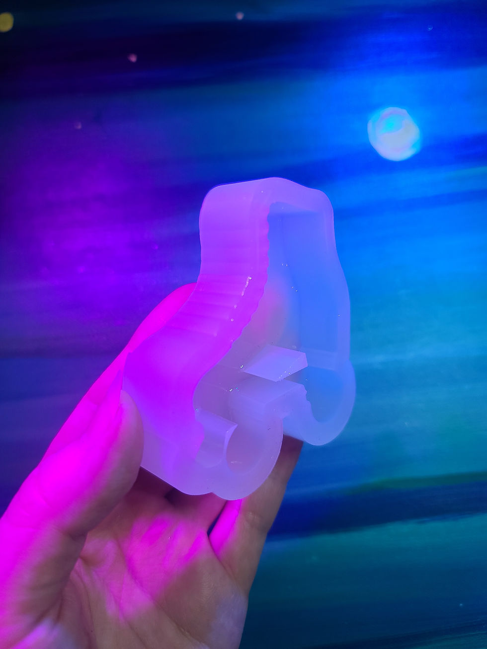 Thumbnail: Roller Skate Small Handmade Silicone Mold Keychain Magnet Candle
