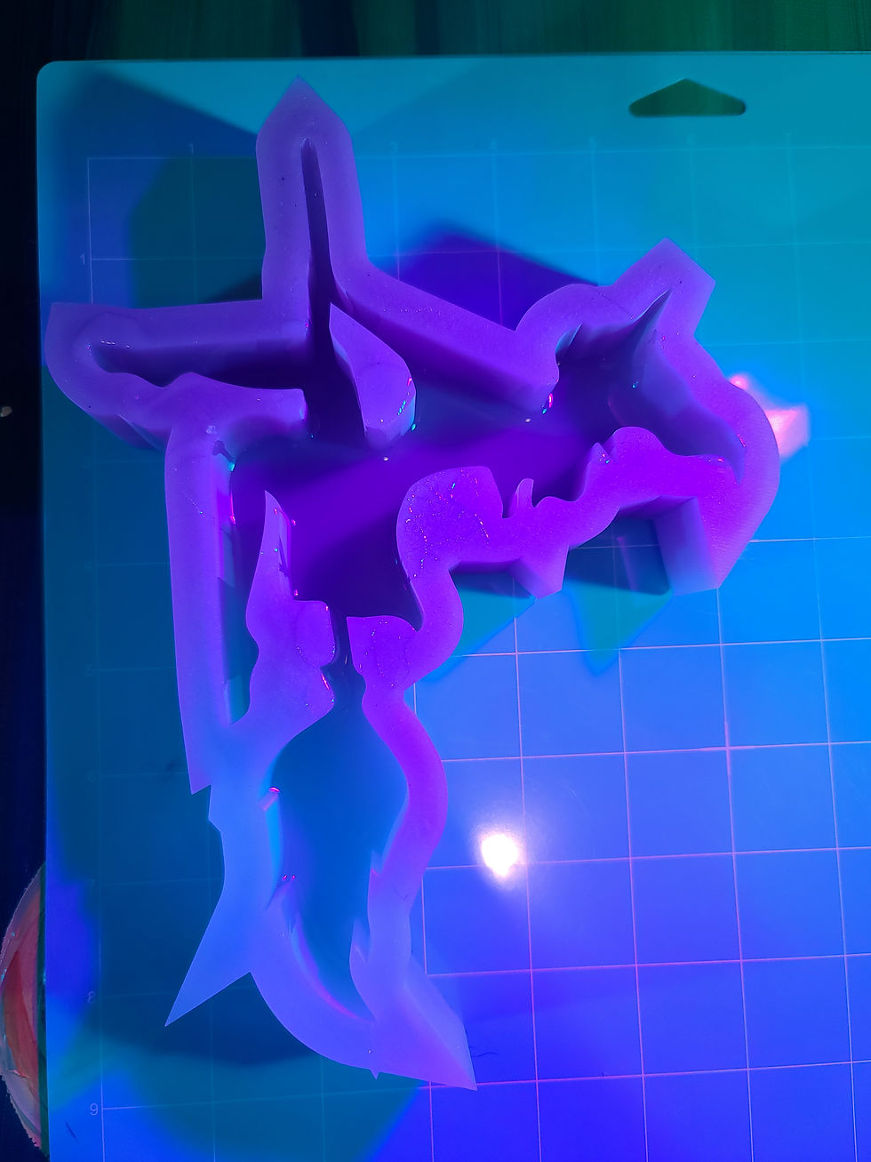 Thumbnail: XL Witch Standing Deep Mold Handmade Silicone Mold