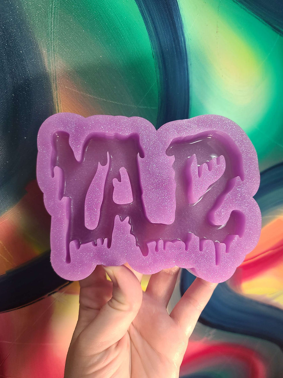 Thumbnail: SLAY Sign Handmade Silicone Mold Choose Size  Glossy
