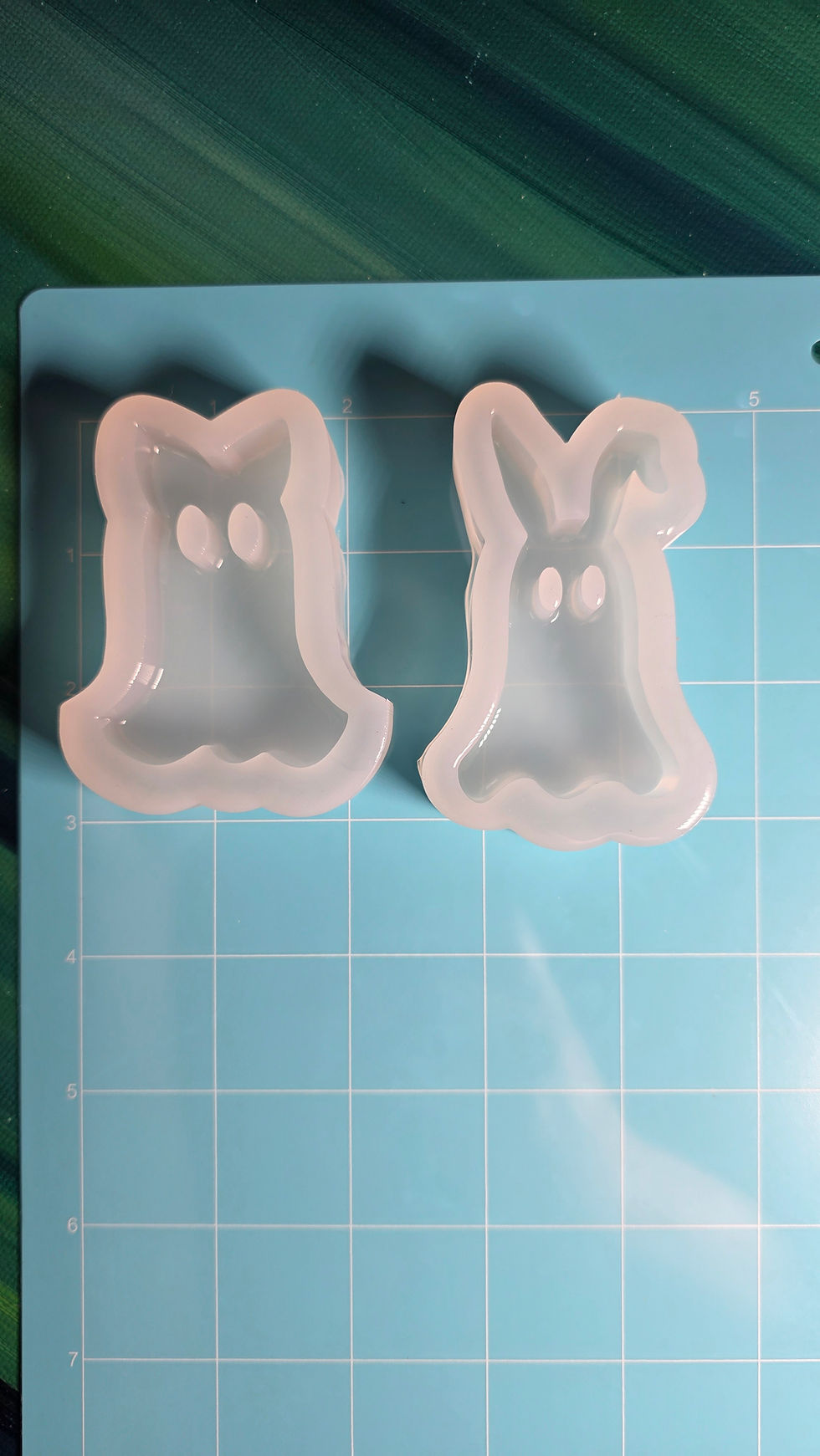 Thumbnail: Bunny Ghost Cat Ghost Glossy Silicone Mold Handmade Small Batch