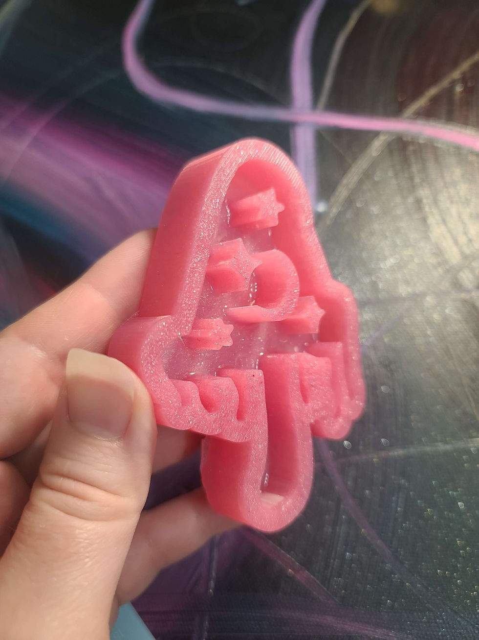 Thumbnail: Drippy Galaxy Mushroom Silicone Mold