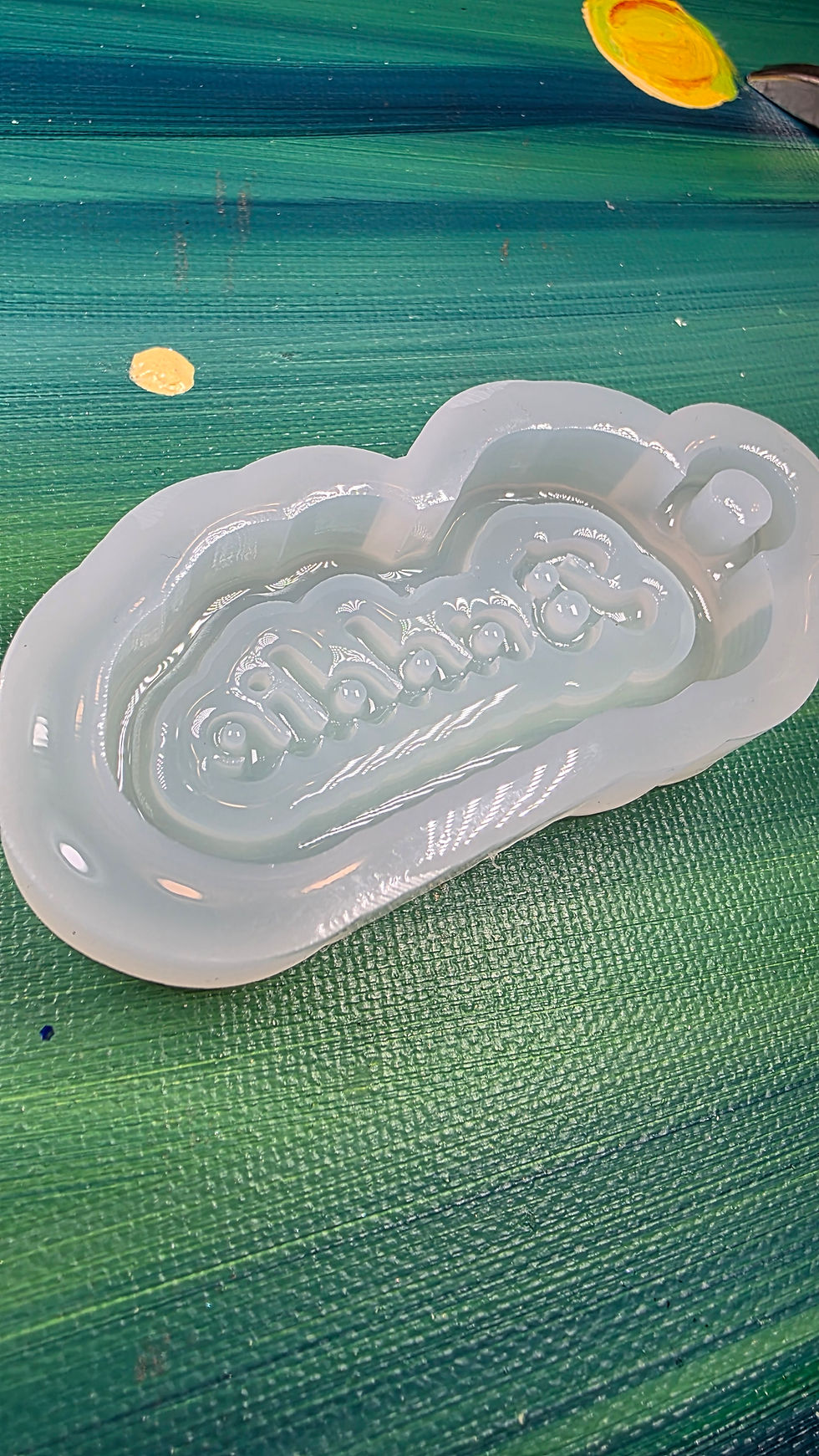 Thumbnail: Baddie Keychain Mold Looped Glossy 3d Handmade Silicone Mold