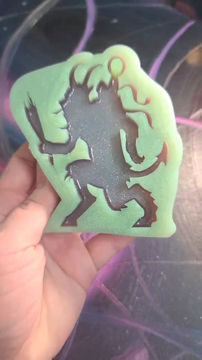 Thumbnail: Krampus Ornament Mold Handmade Silicone Mold