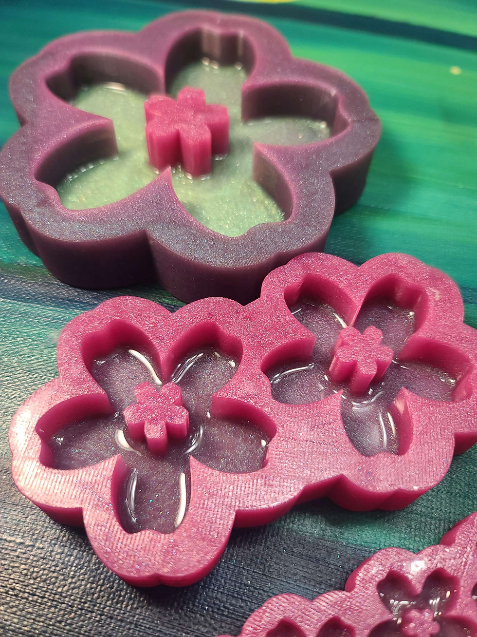 Thumbnail: Cherry Blossom Silicone Molds Choose Size