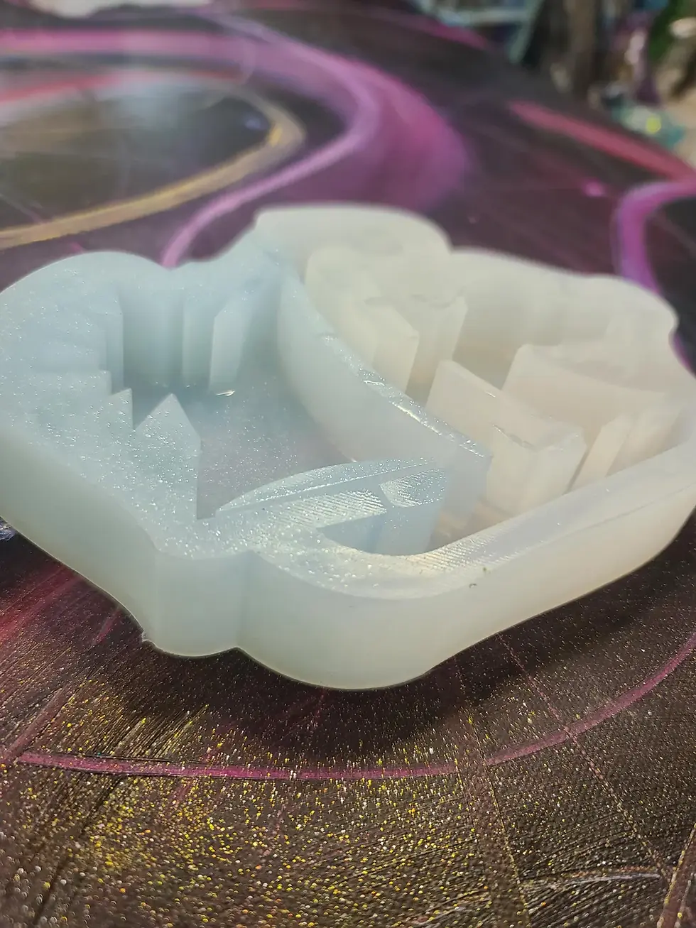 Thumbnail: XL Sailboat Silicone Mold Standing Mold Summer Beach Epoxy Mold