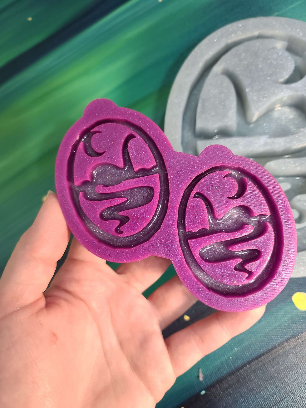 Thumbnail: Nessie Set Silicone Mold for Earrings Magnets Loch Ness Monster