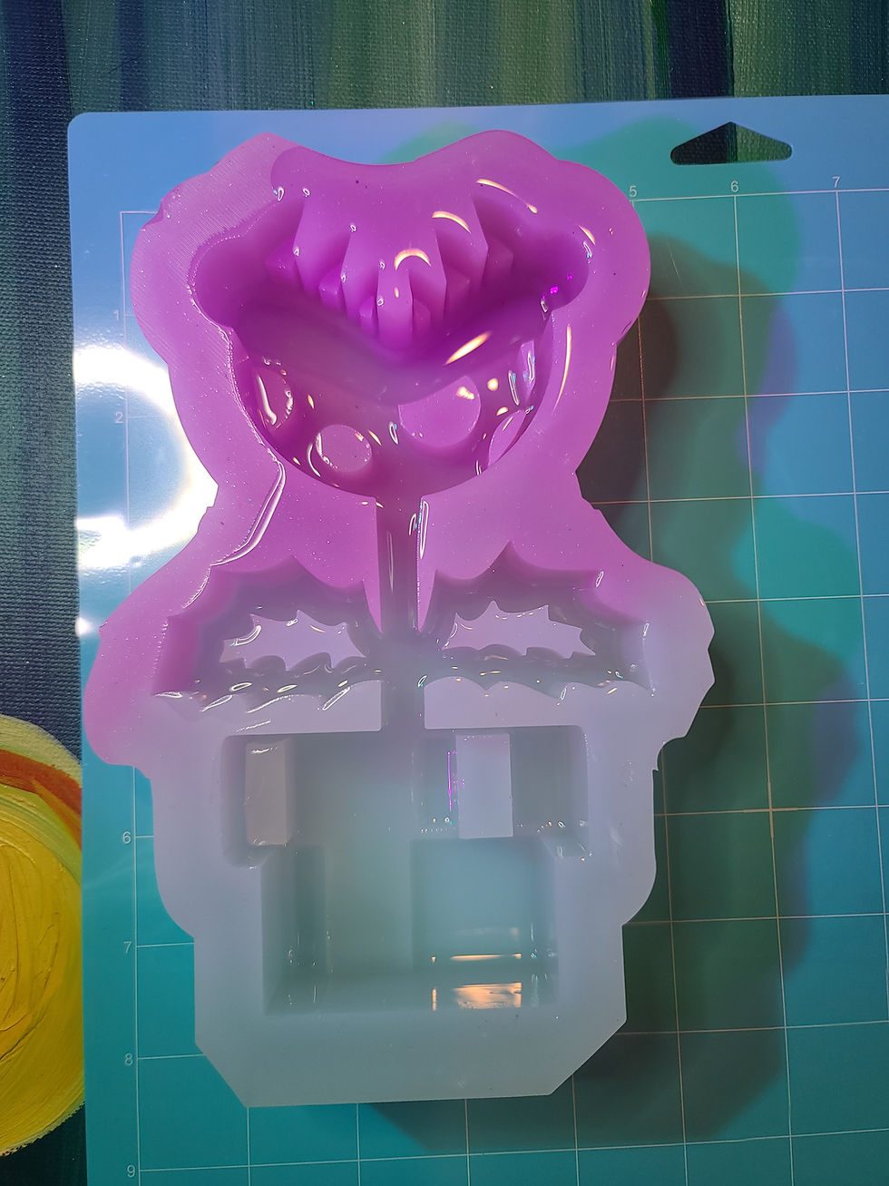 Thumbnail: Pirahna Plant Handmade Silicone Mold Deep Standing Mold