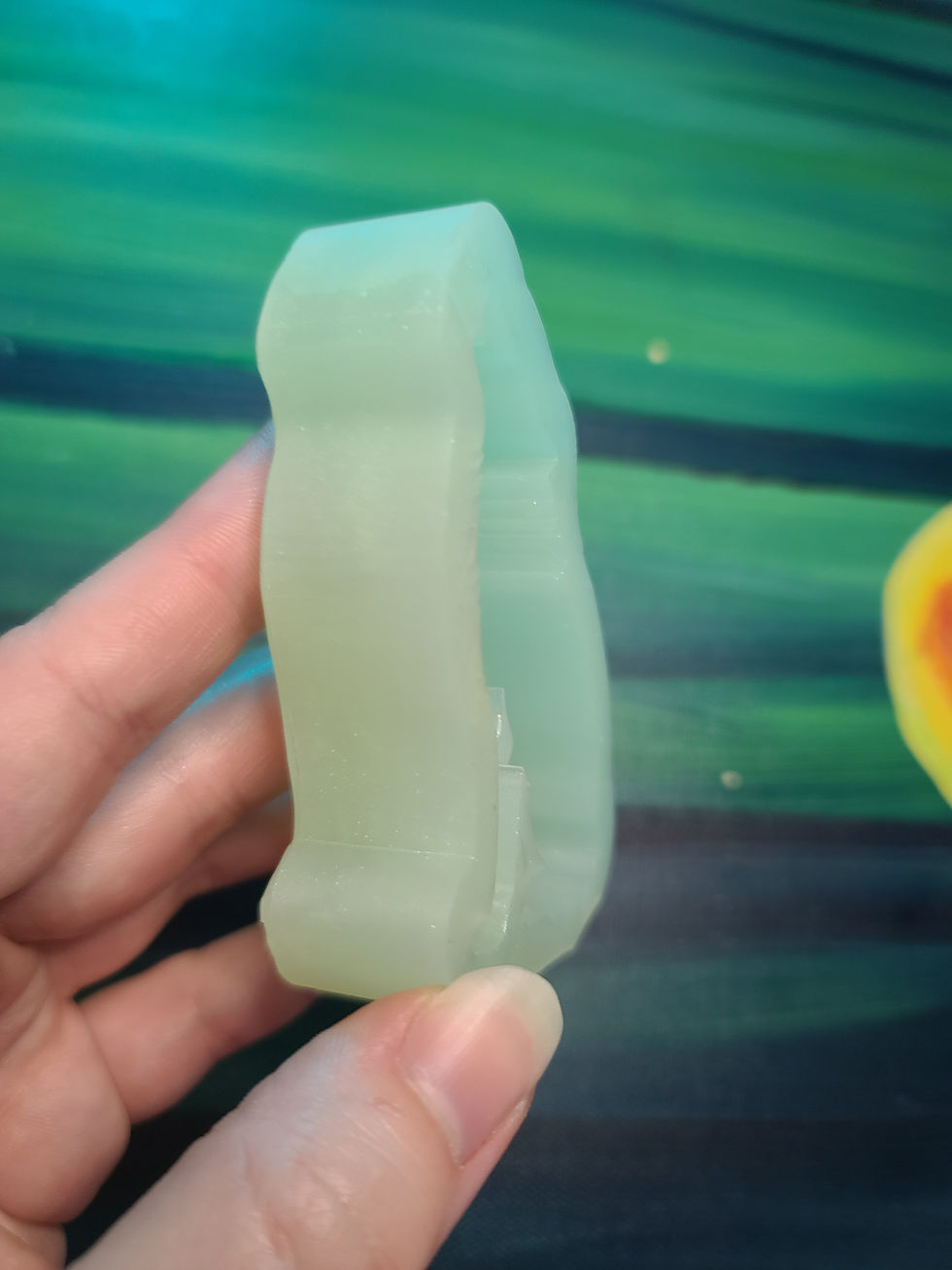 Thumbnail: Sparkle Wolf Small Standing Deep Silicone Mold