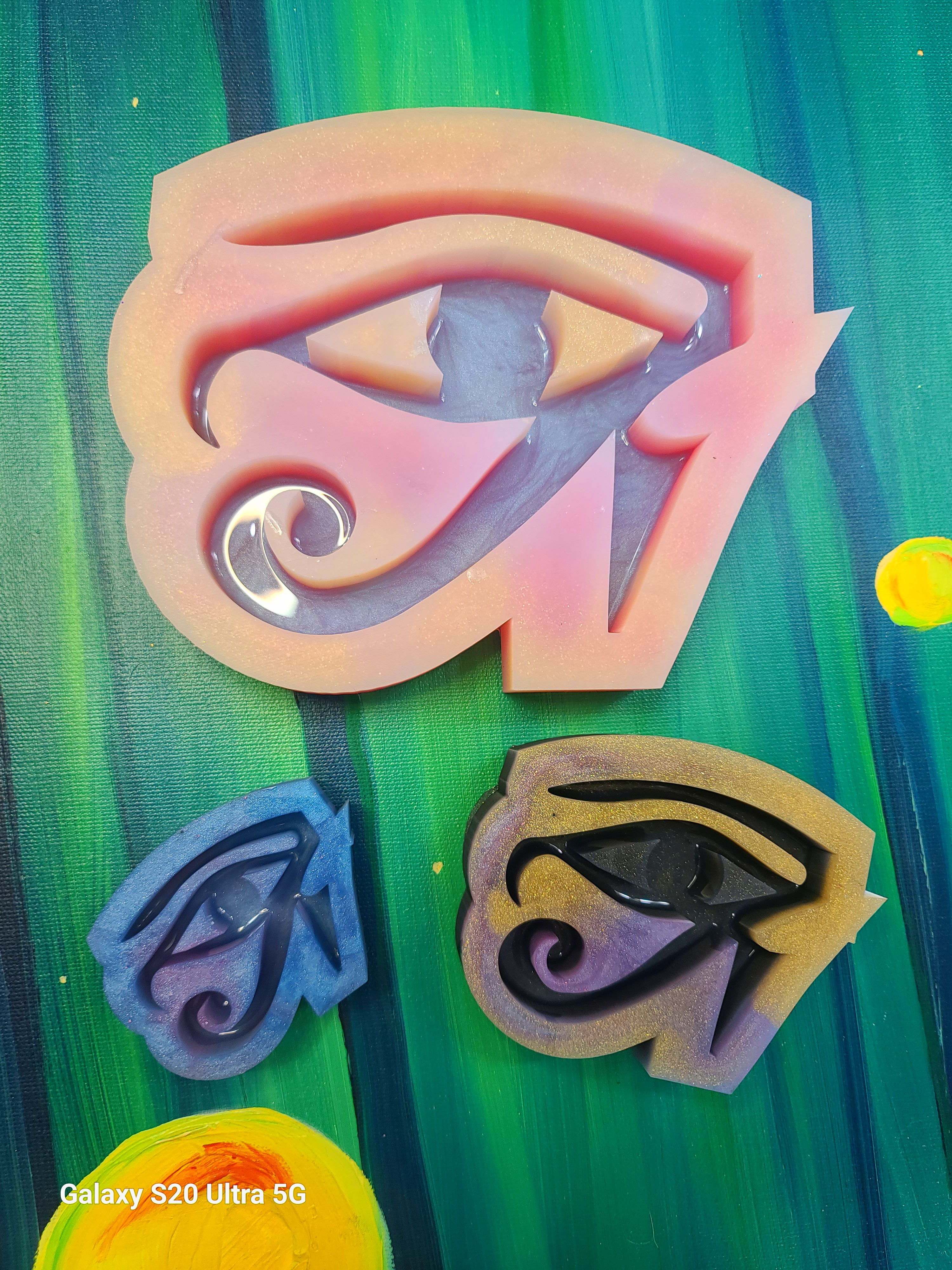 Eye of Ra Standing Deep Silicone Molds Choose Size