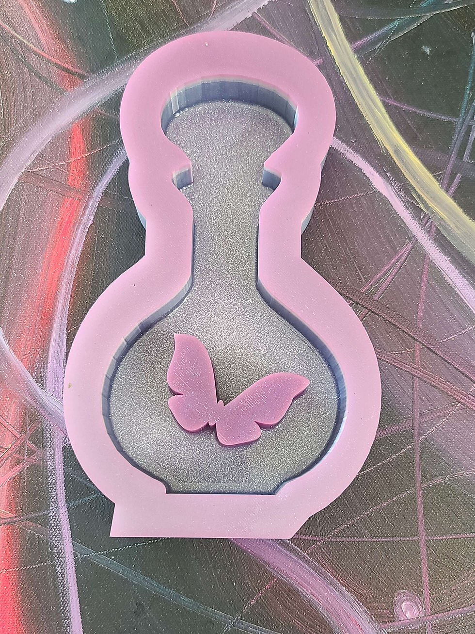 Thumbnail: XL Moth Potion - Deep Standing Silicone Mold
