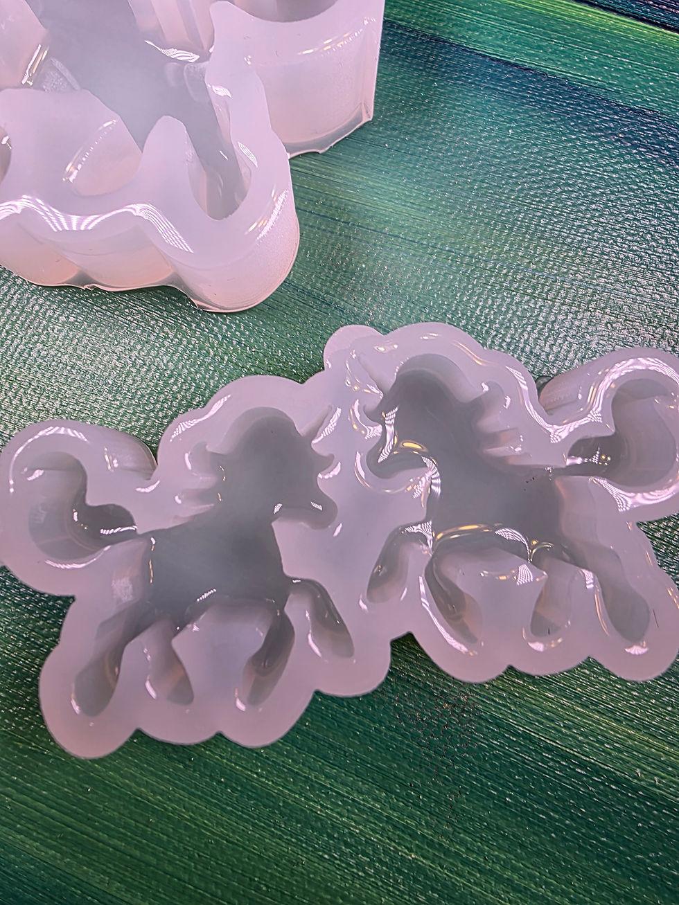 Thumbnail: Unicorn Glossy Handmade Silicone Mold Keychain Earring Magnet Mold